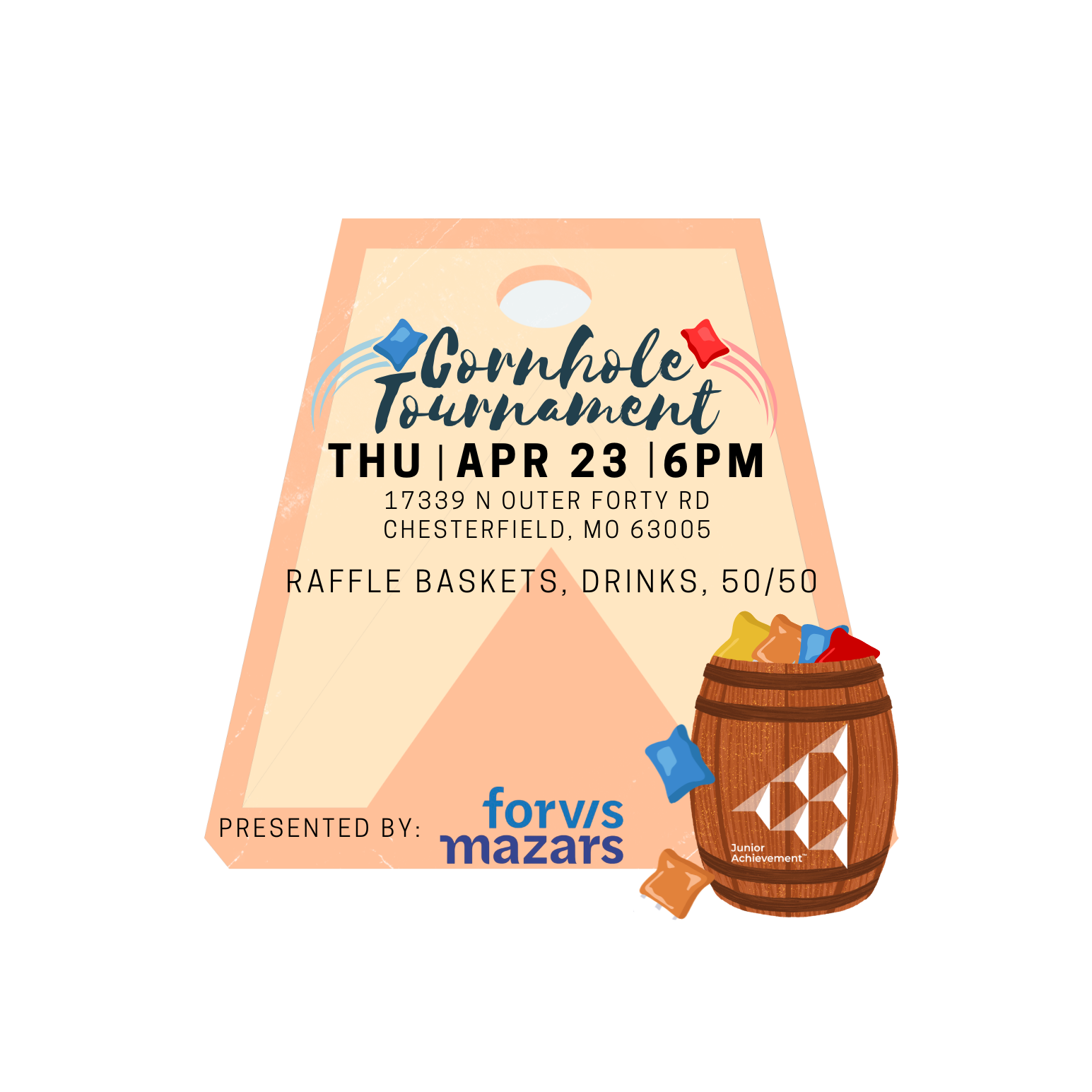 Community Impact Board Cornhole Tournament - logo